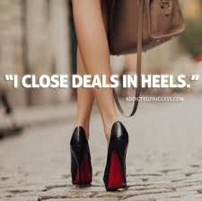 Closing deals in heels…yep we’re fancy&nbsp;now